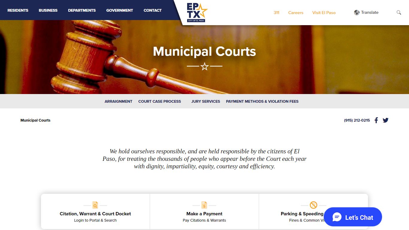 Municipal Courts - El Paso, Texas